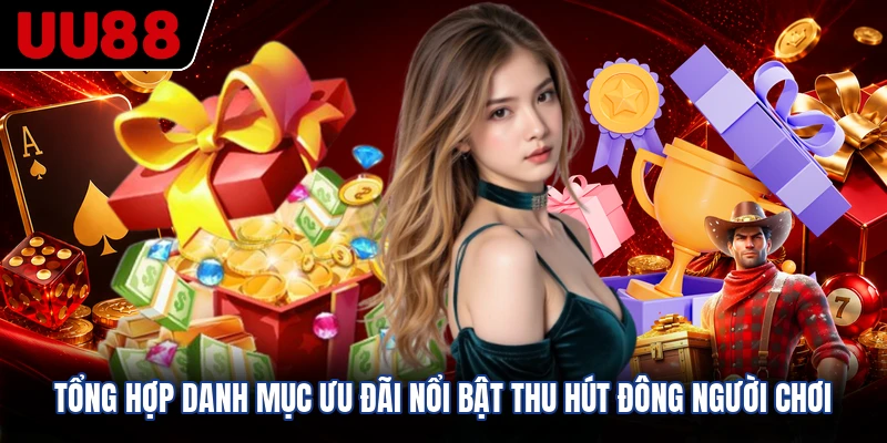 Tổng hợp danh mục ưu đãi nổi bật thu hút đông người chơi